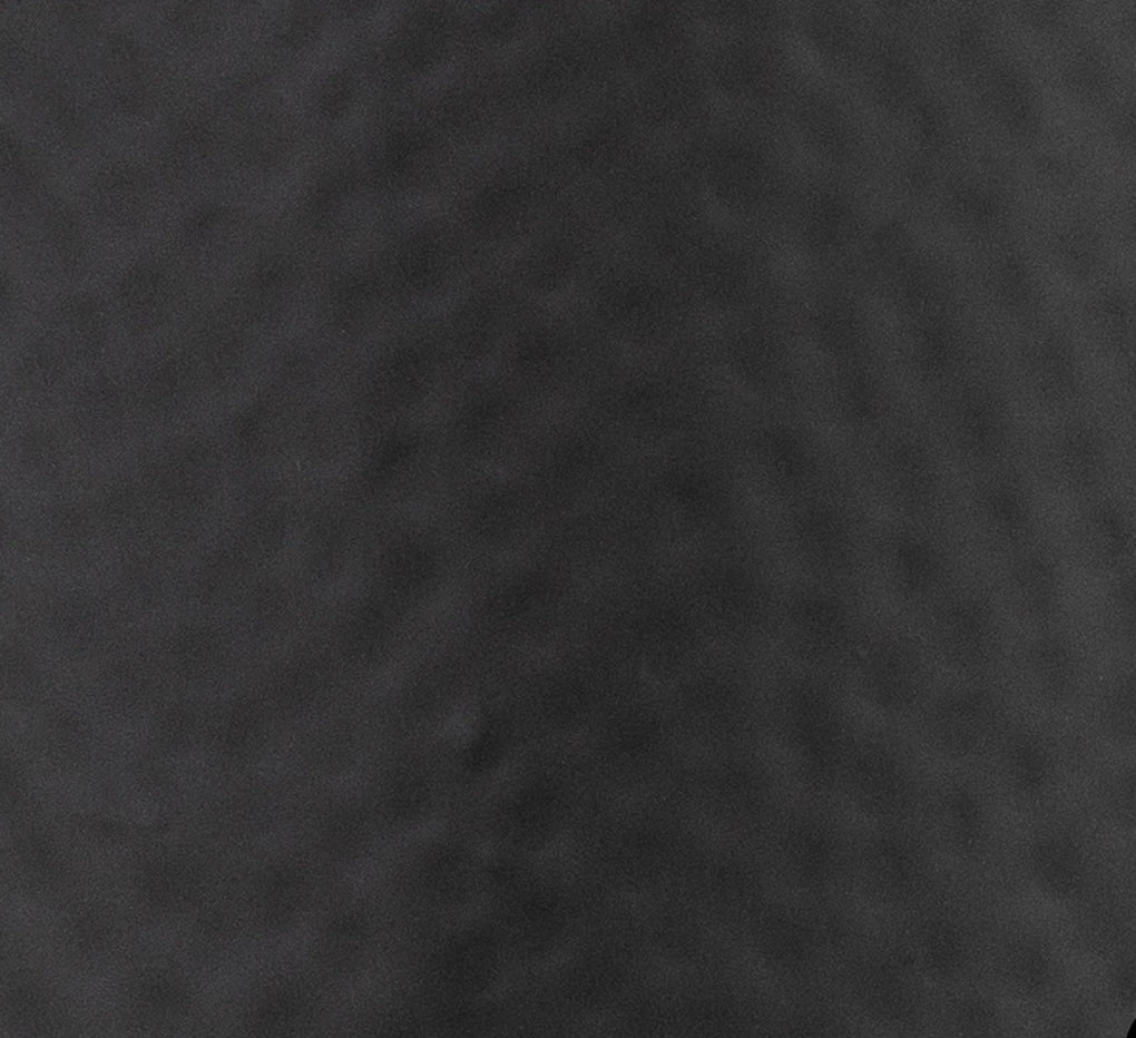 Matt Black Medium Hammered Vase With Lid