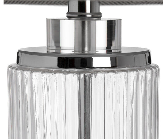 The Roma Glass Table Lamp