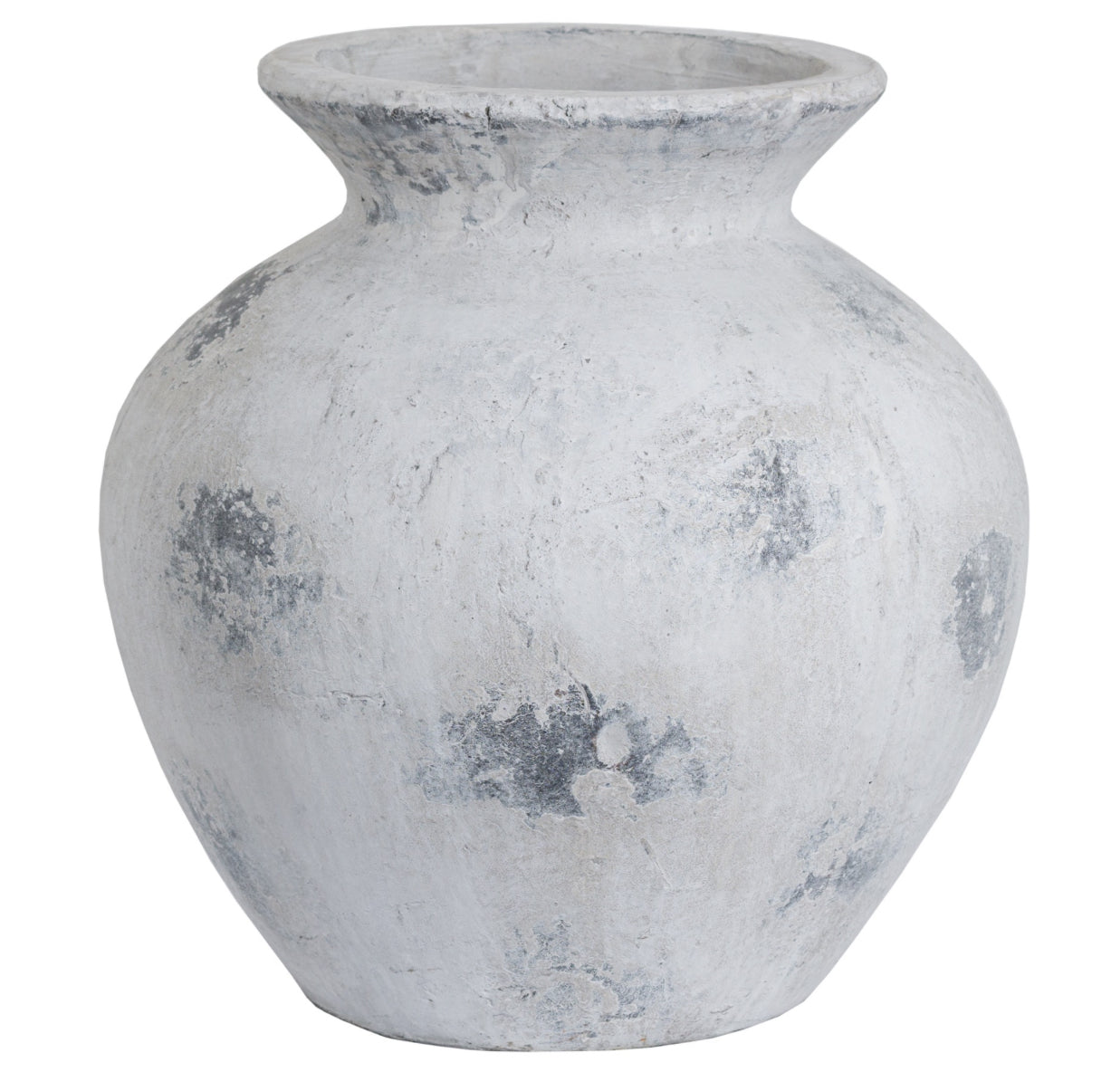 The Downton Large Antique White Vase