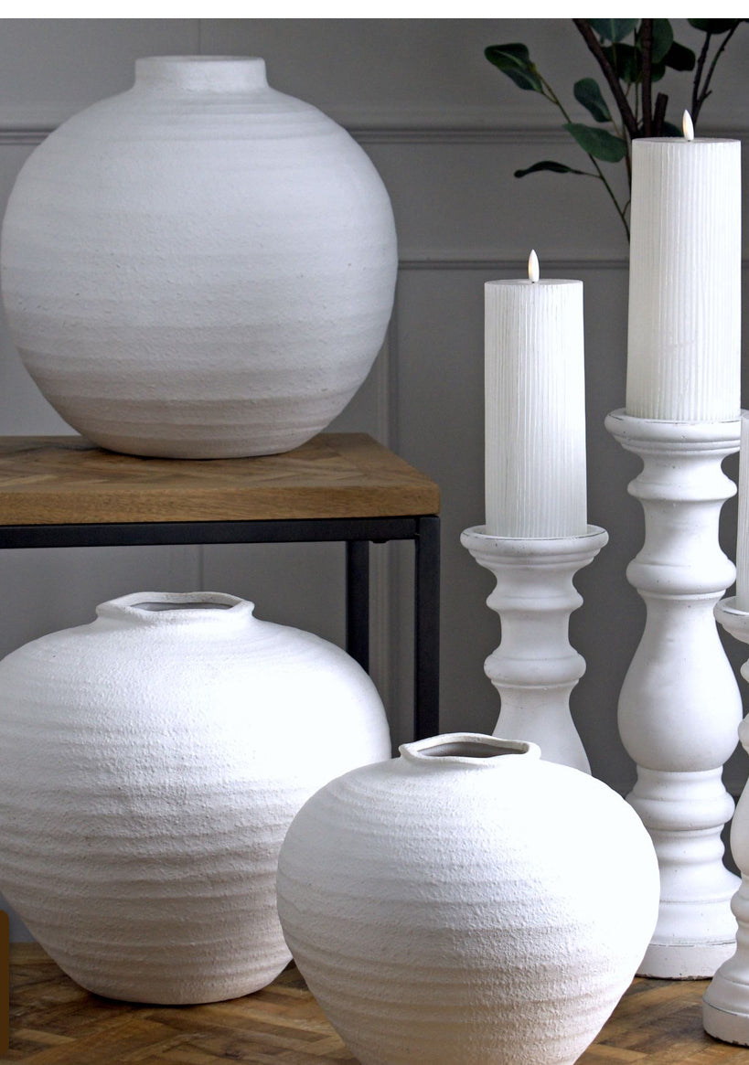 The Regola Medium Stone Ceramic Vase