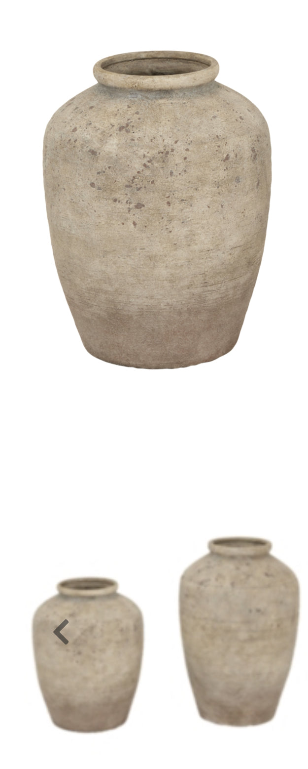 The Deruta Large Mottled Vase