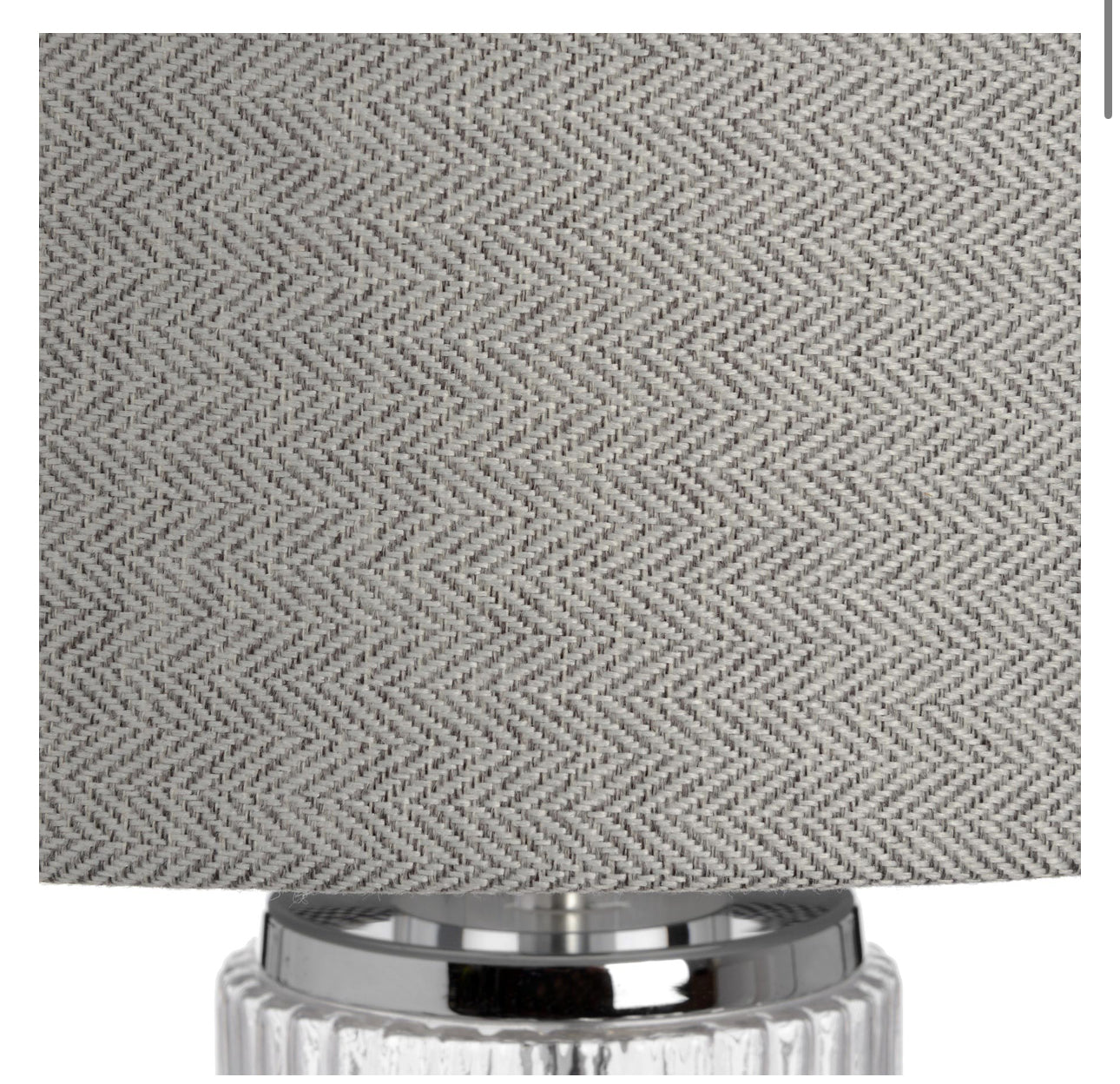 The Roma Glass Table Lamp