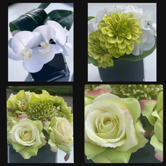 New / mini table top arrangements