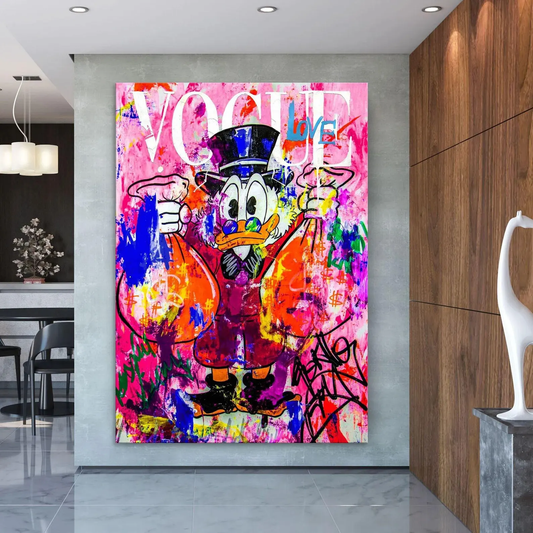 Daffy Duck Canvas